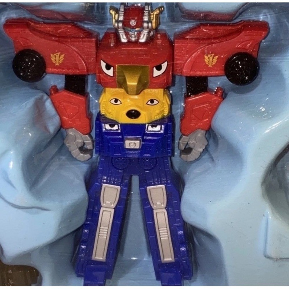 Bandai Power Rangers RPM Track Adventure Set 95121 Red Blue Yellow Rangers New - Picture 10 of 15